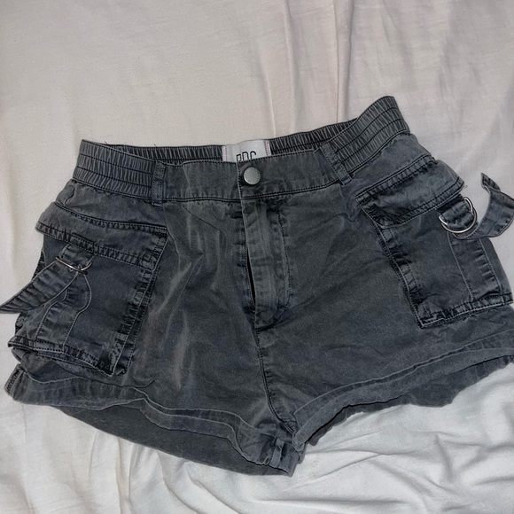 BDG Pants - Urban Outfitters grey cargo mini shorts